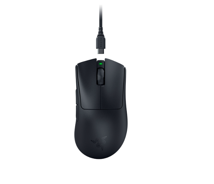 Razer DeathAdder V3 Pro 30000 DPI Wireless Gaming Mouse – Black (Renewed)