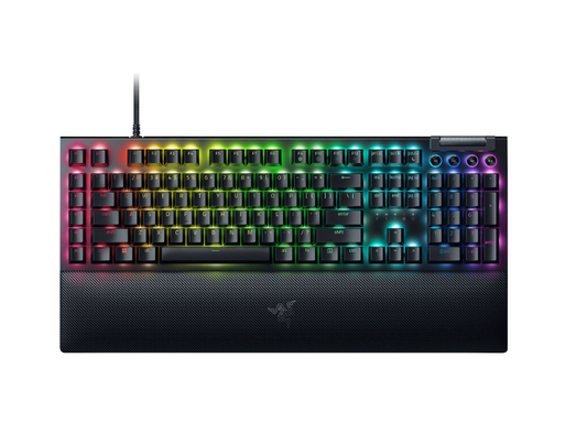 Razer BlackWidow V4 Mechanical Gaming Keyboard with Chroma RGB - (Renewed)